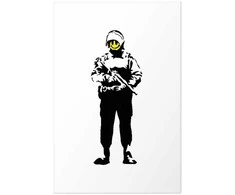 Artgeist Plakatas - Smiling Policeman