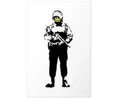 Artgeist Plakatas - Smiling Policeman