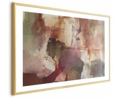 Artgeist Plakatas - Spring Composition - glimmers and forms in watercolor technique