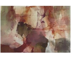 Artgeist Plakatas - Spring Composition - glimmers and forms in watercolor technique