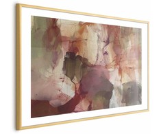 Artgeist Plakatas - Spring Composition - glimmers and forms in watercolor technique
