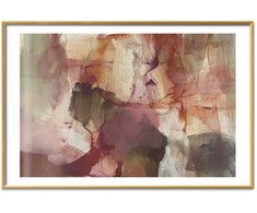 Artgeist Plakatas - Spring Composition - glimmers and forms in watercolor technique