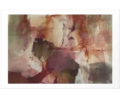 Artgeist Plakatas - Spring Composition - glimmers and forms in watercolor technique