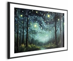 Artgeist Plakatas - Starry night - a contemporary version of Van Gogh's night sky