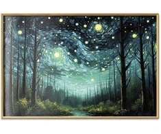 Artgeist Plakatas - Starry night - a contemporary version of Van Gogh's night sky