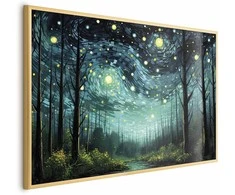 Artgeist Plakatas - Starry night - a contemporary version of Van Gogh's night sky