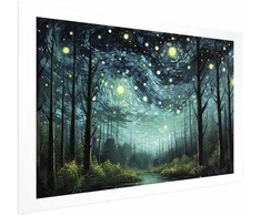 Artgeist Plakatas - Starry night - a contemporary version of Van Gogh's night sky