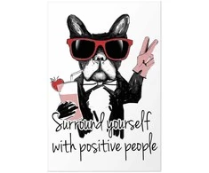 Artgeist Plakatas - Surround Yourself with Positive People