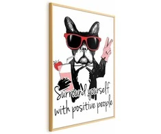 Artgeist Plakatas - Surround Yourself with Positive People