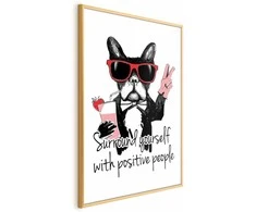 Artgeist Plakatas - Surround Yourself with Positive People
