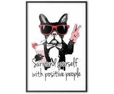 Artgeist Plakatas - Surround Yourself with Positive People