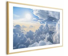 Artgeist Plakatas - Symphony of Light: Sun and Clouds Playing Together on a Beautiful Sky