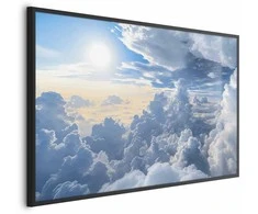 Artgeist Plakatas - Symphony of Light: Sun and Clouds Playing Together on a Beautiful Sky