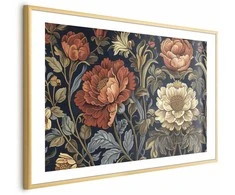 Artgeist Plakatas - Tapestry Large Retro Flowers