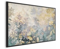 Artgeist Plakatas - Tapestry Pattern in Colorful Flowers
