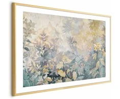 Artgeist Plakatas - Tapestry Pattern in Colorful Flowers