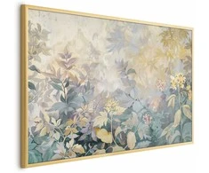 Artgeist Plakatas - Tapestry Pattern in Colorful Flowers