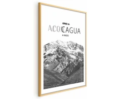 Artgeist Plakatas - The majestic peak of Aconcagua mountain crown mountain landscape
