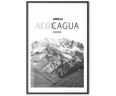 Artgeist Plakatas - The majestic peak of Aconcagua mountain crown mountain landscape
