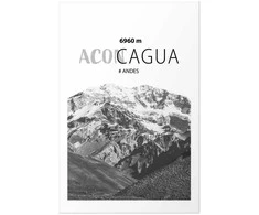 Artgeist Plakatas - The majestic peak of Aconcagua mountain crown mountain landscape