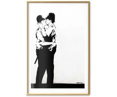 Artgeist Plakatas - The Policemen's Kiss
