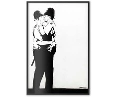 Artgeist Plakatas - The Policemen's Kiss