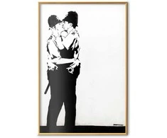 Artgeist Plakatas - The Policemen's Kiss
