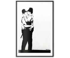 Artgeist Plakatas - The Policemen's Kiss