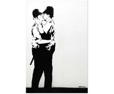 Artgeist Plakatas - The Policemen's Kiss