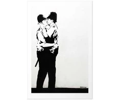 Artgeist Plakatas - The Policemen's Kiss