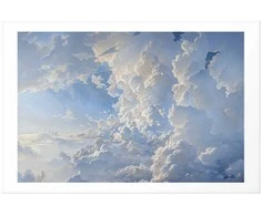 Artgeist Plakatas - The Sun Revealing Cloud Secrets: Spectacular Sky Images