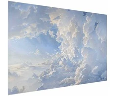 Artgeist Plakatas - The Sun Revealing Cloud Secrets: Spectacular Sky Images