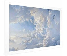 Artgeist Plakatas - The Sun Revealing Cloud Secrets: Spectacular Sky Images