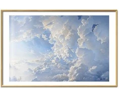 Artgeist Plakatas - The Sun Revealing Cloud Secrets: Spectacular Sky Images