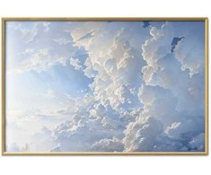Artgeist Plakatas - The Sun Revealing Cloud Secrets: Spectacular Sky Images