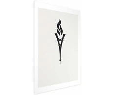 Artgeist Plakatas - Torch Shaped Like the Eiffel Tower