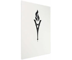 Artgeist Plakatas - Torch Shaped Like the Eiffel Tower