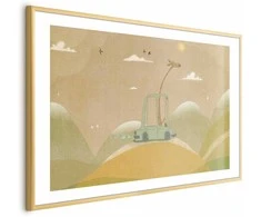 Artgeist Plakatas - Traveling Giraffe