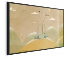 Artgeist Plakatas - Traveling Giraffe
