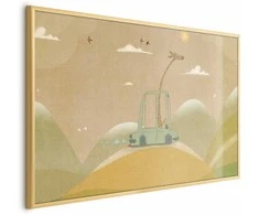 Artgeist Plakatas - Traveling Giraffe