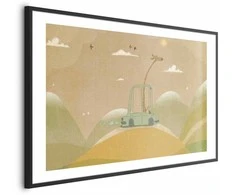 Artgeist Plakatas - Traveling Giraffe