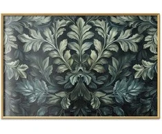 Artgeist Plakatas - Victorian Leaves in Dark Greens