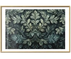 Artgeist Plakatas - Victorian Leaves in Dark Greens
