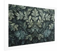 Artgeist Plakatas - Victorian Leaves in Dark Greens