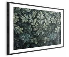 Artgeist Plakatas - Victorian Leaves in Dark Greens