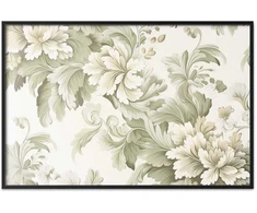 Artgeist Plakatas - Vintage Flowers in Light Colors