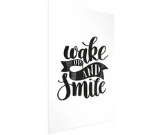 Artgeist Plakatas - Wake Up and Smile