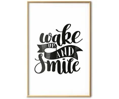Artgeist Plakatas - Wake Up and Smile