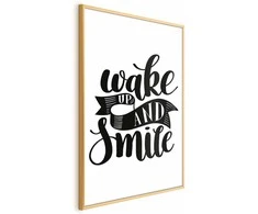 Artgeist Plakatas - Wake Up and Smile