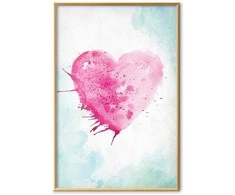 Artgeist Plakatas - Watercolor Heart